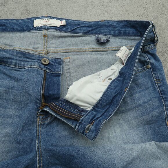 Torrid Jeans Women's Size 24R Blue High-Rise Skinny Denim 31" Inseam Stretch - Picture 2 of 16